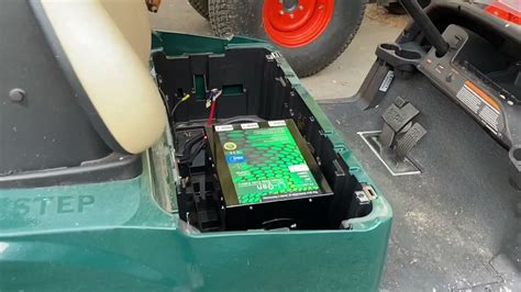 club car with lithium battery